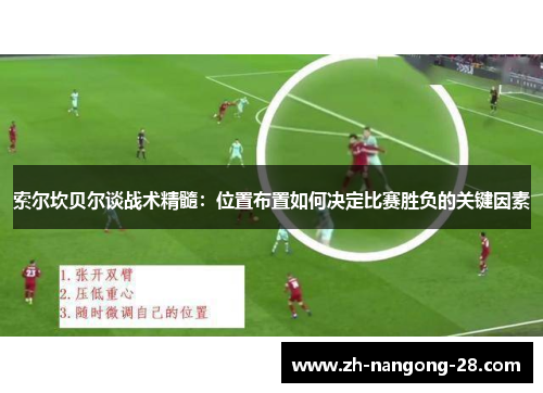 索尔坎贝尔谈战术精髓：位置布置如何决定比赛胜负的关键因素